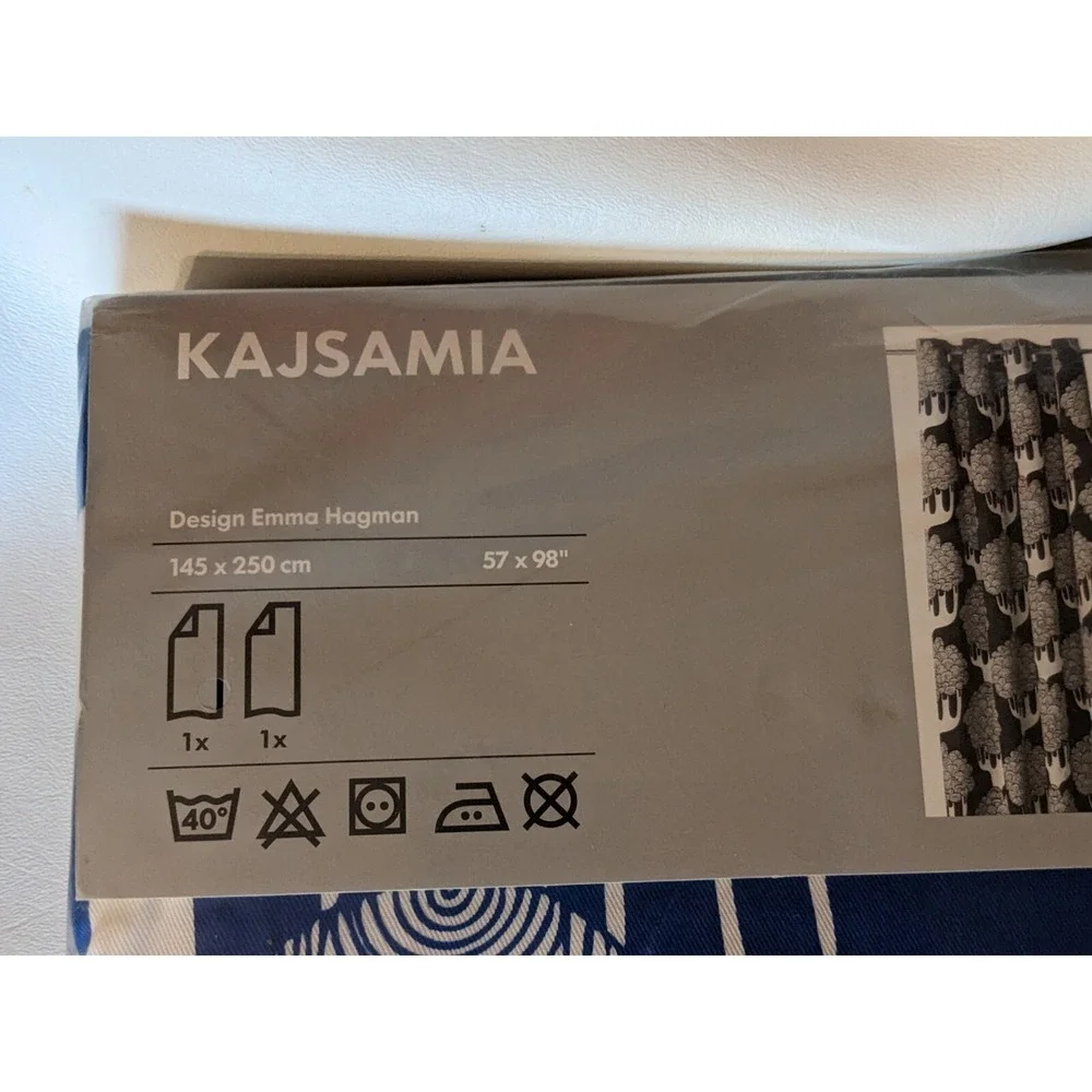 IKEA kajsamia curtains